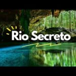 Los baños termales del balneario Río Secreto, una opción para los exploradores en Cancún.